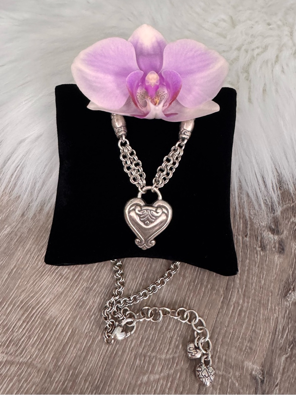 💞 BRIGHTON Blair Heart Pendant Adjustable Necklace